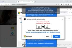 Remove Winrna15576tr6.azurewebsites.net Tech Support Scam