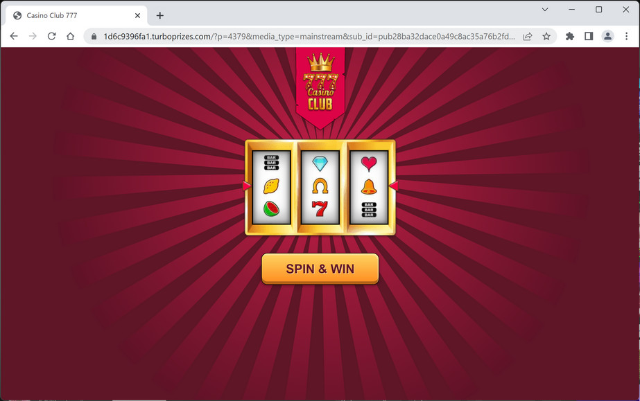 Image: Turboprizes.com Survey Scam