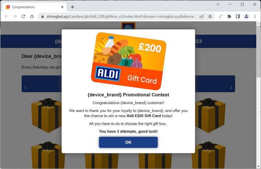 ALDI Gift Card Scam What Is It & How To Spot It!