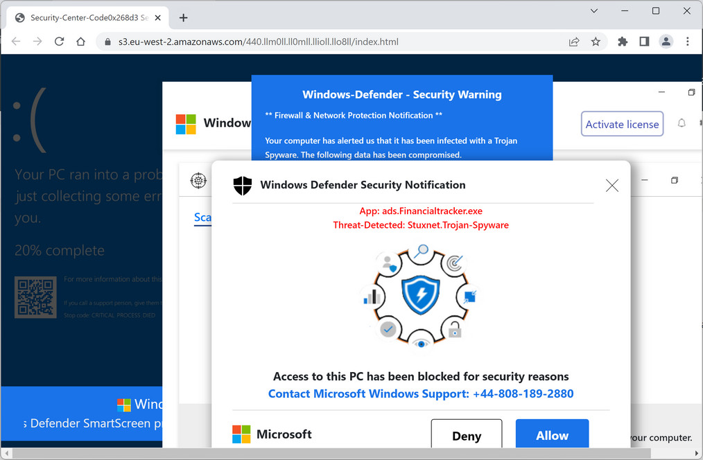 Image: App Ads.Financialtracker.exe Scam