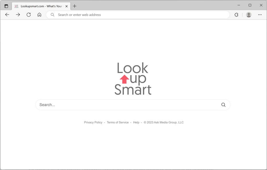 Image: LookUpSmart.com Redirect