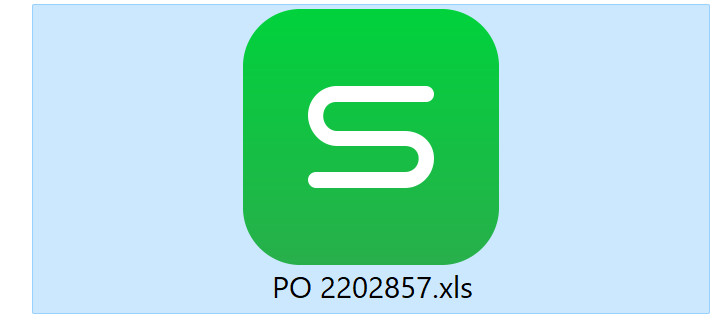 Purchase Order POM21002942 Email Scam [PO 2202857.xls Virus]