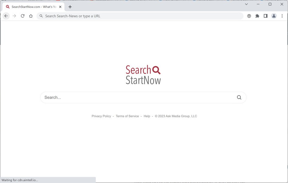 Image: SearchStartNow.com Redirect