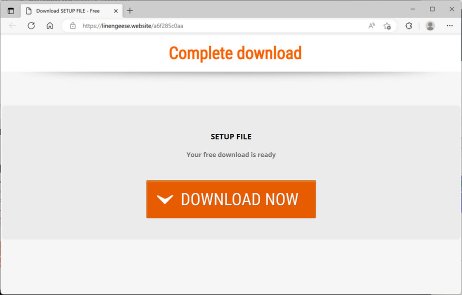Image: Linengeese.website Ads