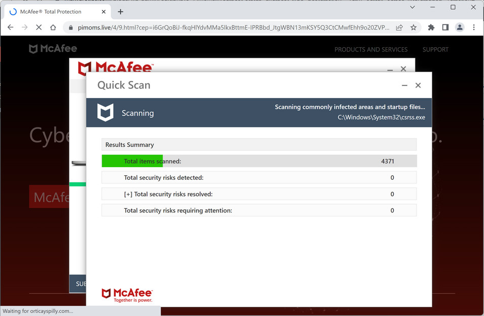 Image: Pimoms.live Survey Scam