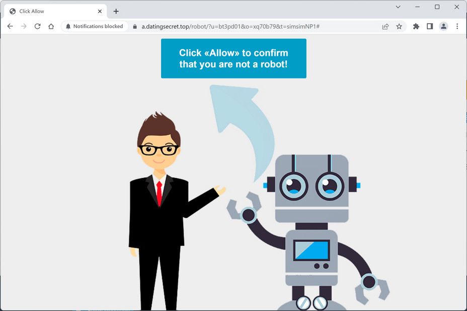 Image: Datingsecret.top Ads