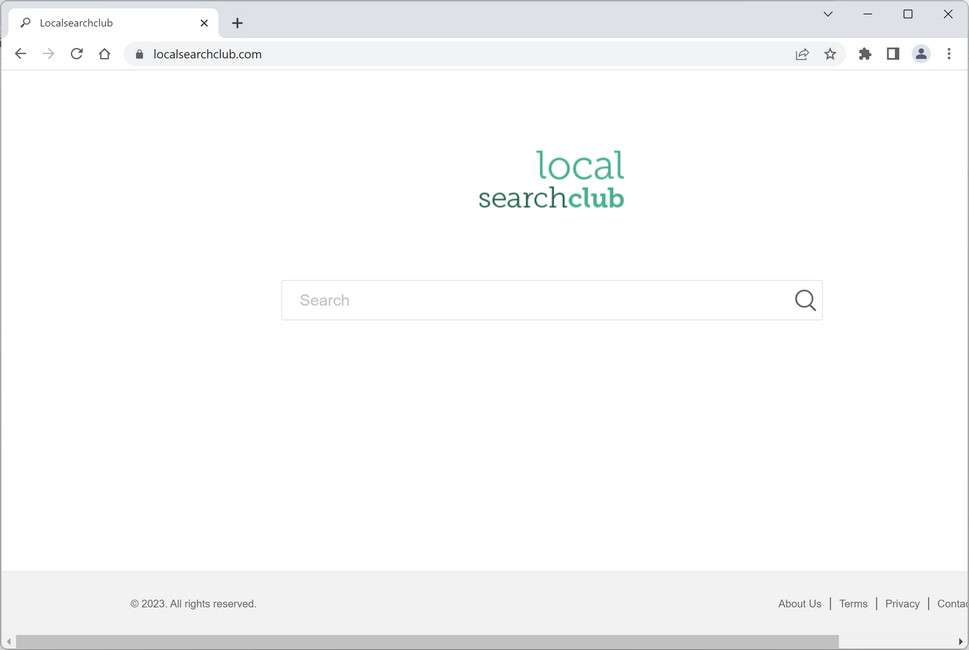 Image: LocalSearchClub.com Browser Redirect