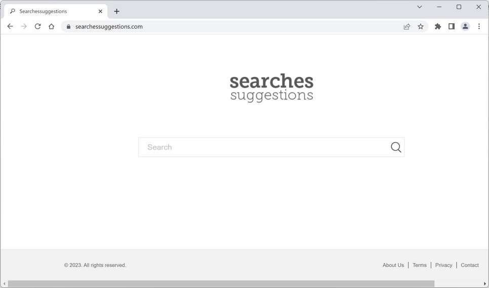 Image: Searchessuggestions.com Redirect