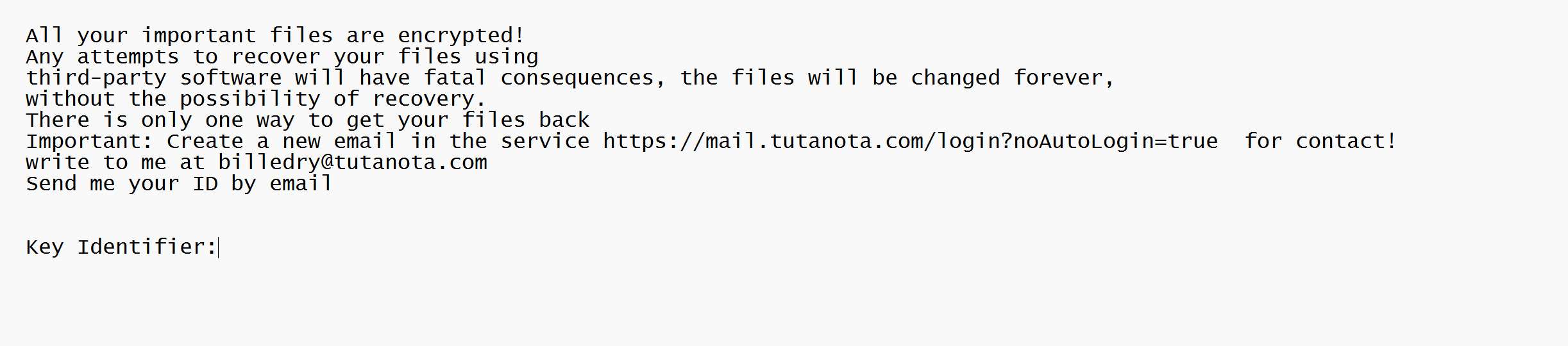 Image: TILS ransomware