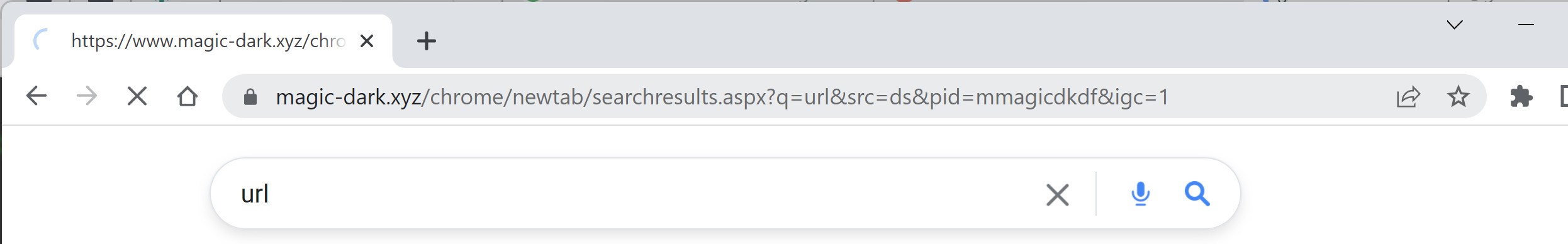 Image: magic-dark.xyz Browser Redirect