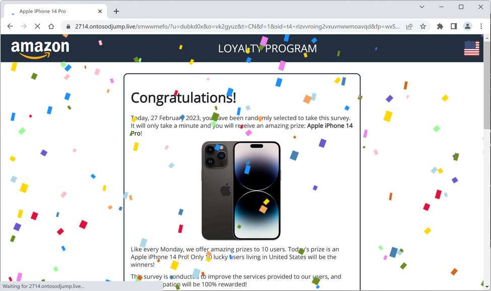 Image: Ontosodjump.live Survey Scam