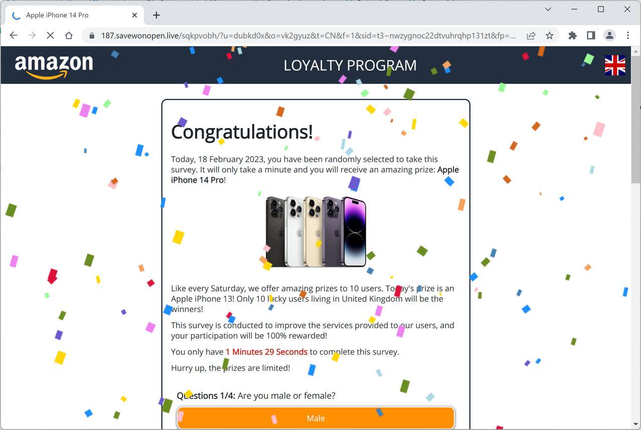 Image: Savewonopen.live ads