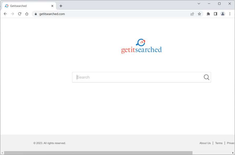 Image: Getitsearched.com Browser Hijacker