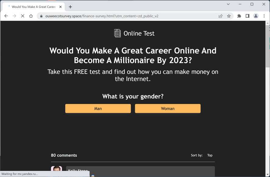 Image: Ouweecotsurvey.space Survey Scam