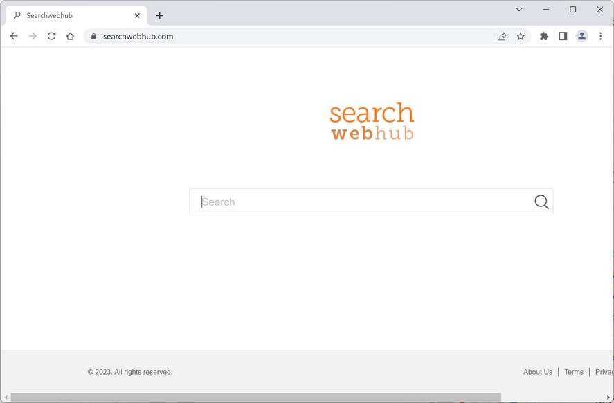 Image: SearchWebHub.com Browser Hijacker