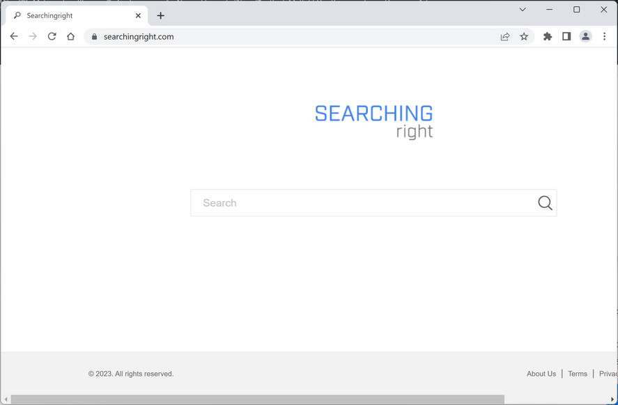 Image: Searchingright.com Browser Hijacker