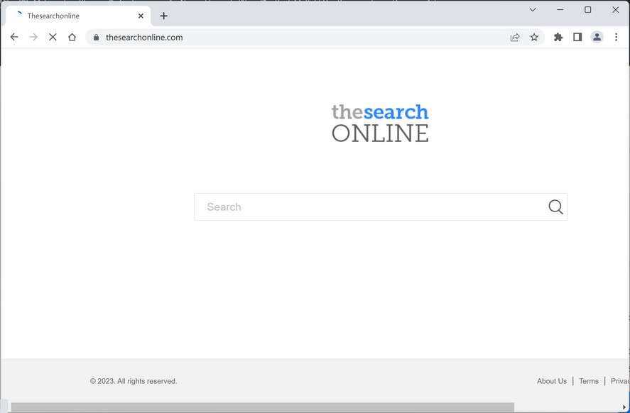 Image: Thesearchonline.com Browser Hijacker