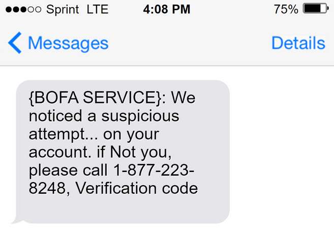 {BOFA SERVICE} Suspicious Attempt On Your Account