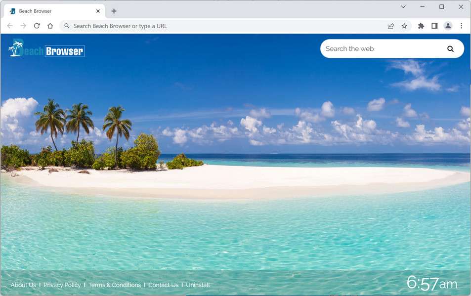 Image: Beach Browser Search