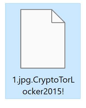 Image: CryptoTorLocker ransomware