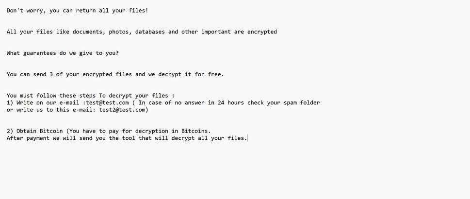 Image: Cyber ransomware