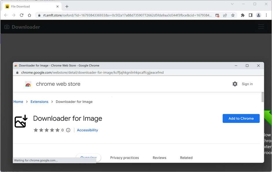 Image: Downloader For Image Chrome Extension