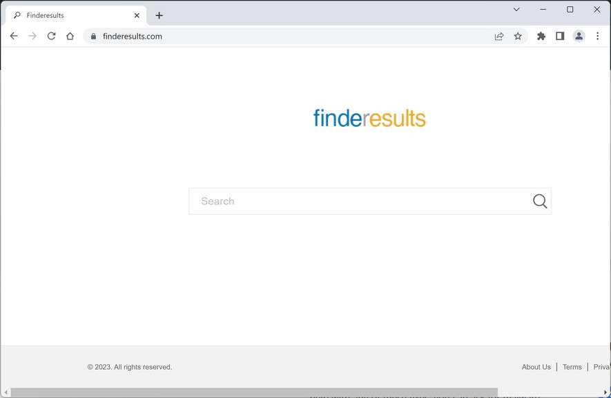 Image: Finderesults.com Browser Hijacker