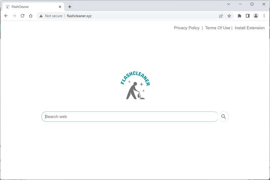 Image: FlashCleaner.xyz Browser Hijacker