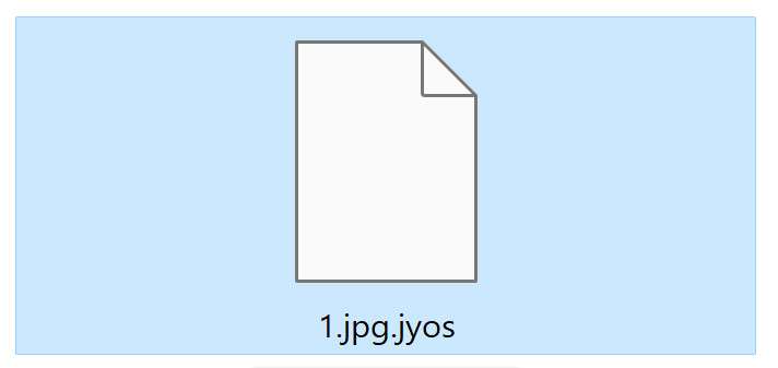 Image: JYOS Files Encrypted