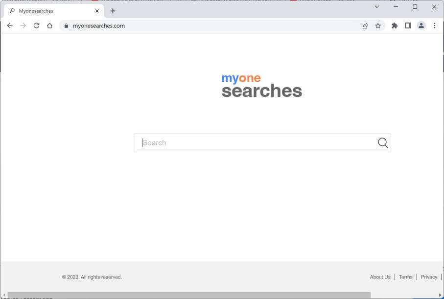 Image: Myonesearches.com Browser Hijacker