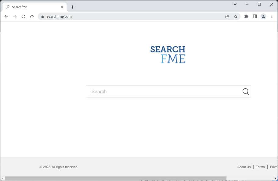 Image: Searchfme.com Browser Hijacker