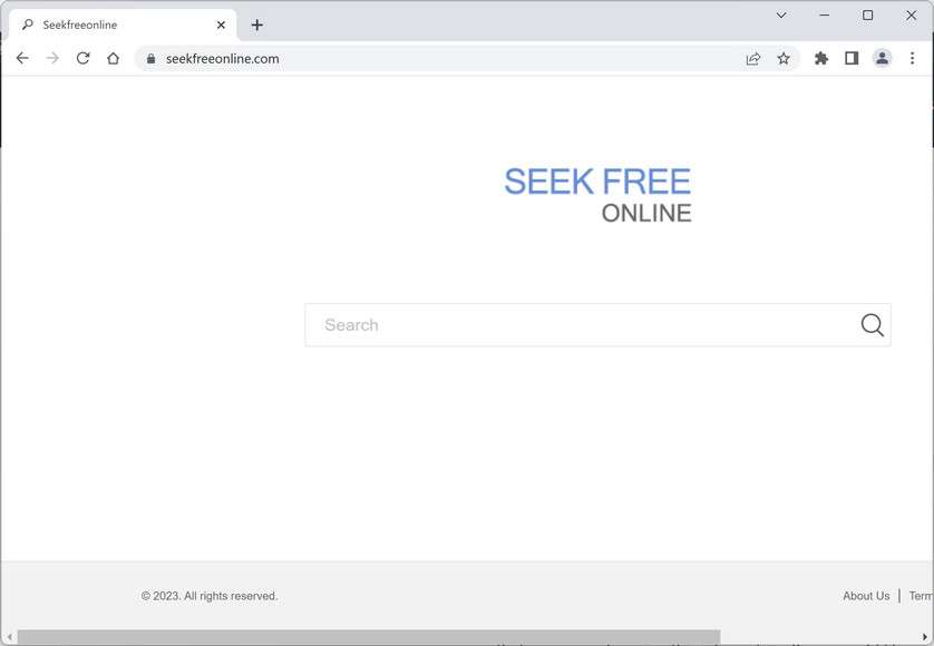 Image: Seekfreeonline.com Browser Hijacker