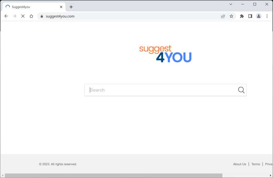 Image: Suggest4you.com Browser Hijacker