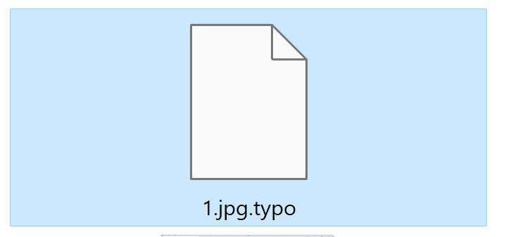 Image: TYPO Files Encrypted