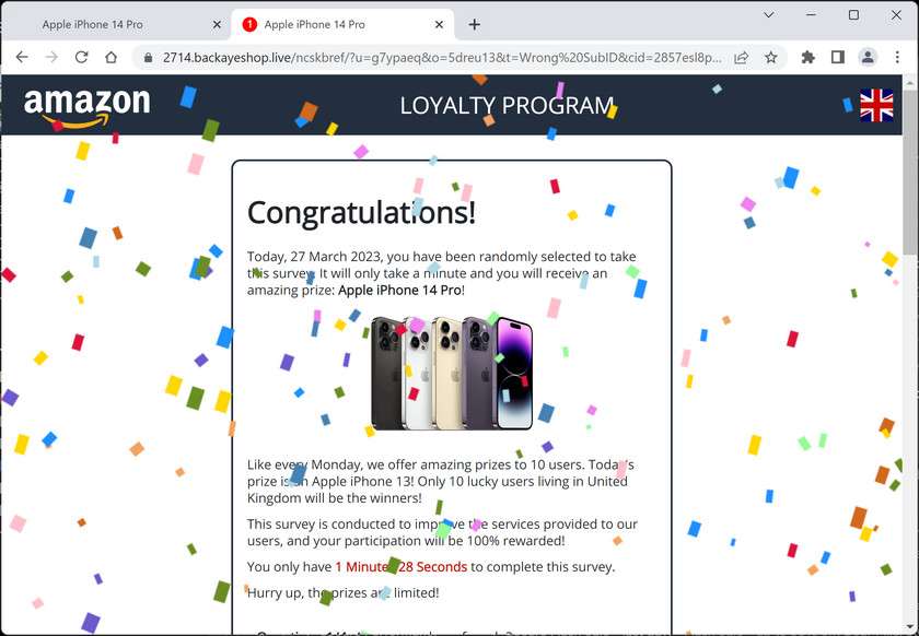 Image: Backayeshop.live Ads