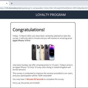 Image: Sheoredeny.live Survey Scam