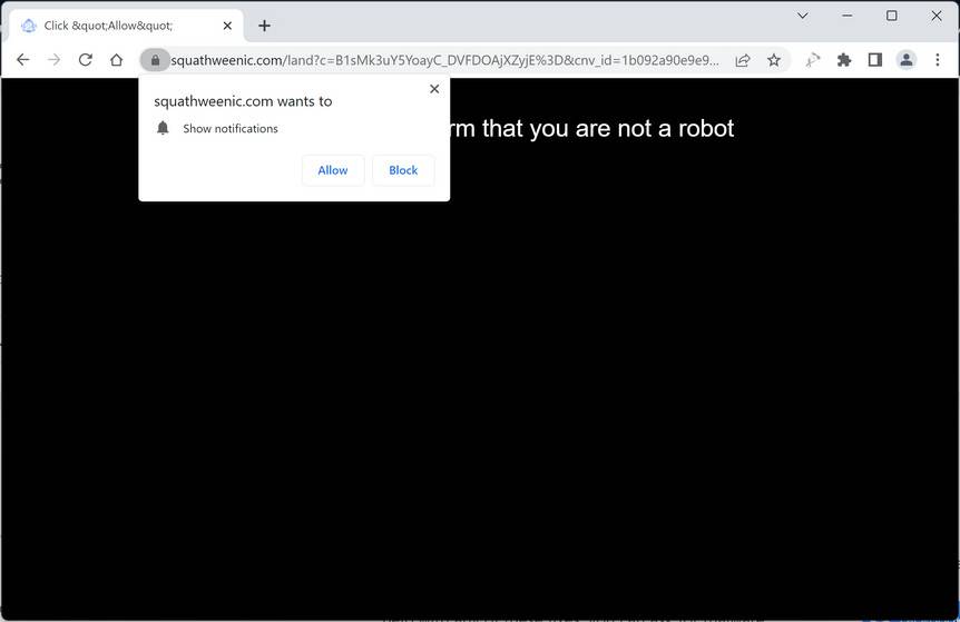 Image: Squathweenic.com ads