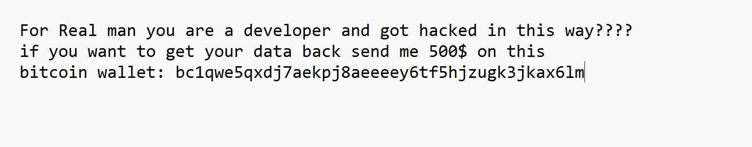 Image: D7K ransomware