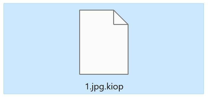 Image: KIOP Files Encrypted