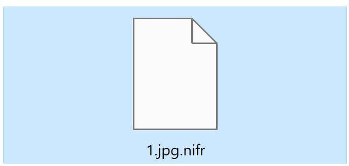 Image: NIFR Files Encrypted