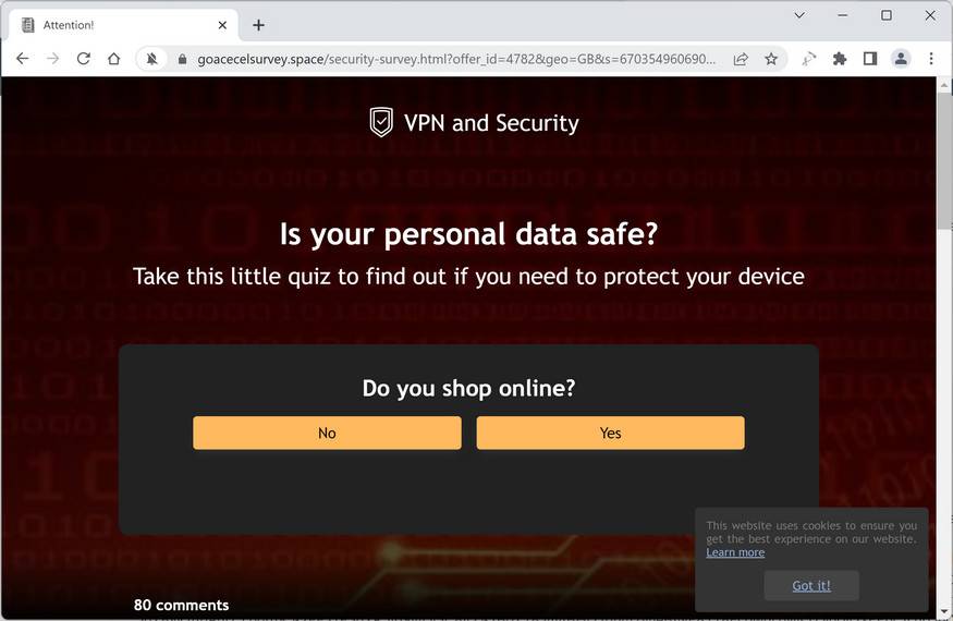 goacecelsurvey.space ad