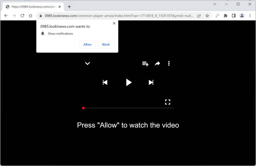 Image: Lookinews.com Pop-up Ads