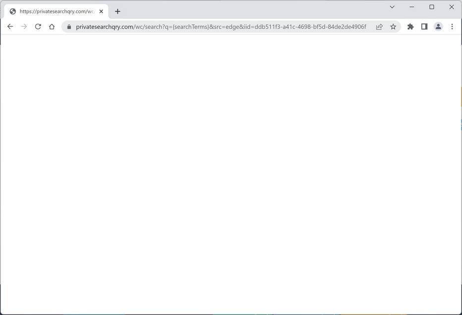 Image: Privatesearchqry.com Browser Hijacker