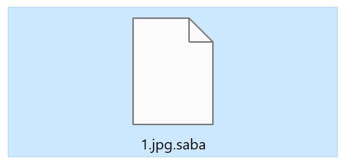 Image: SABA Files Encrypted