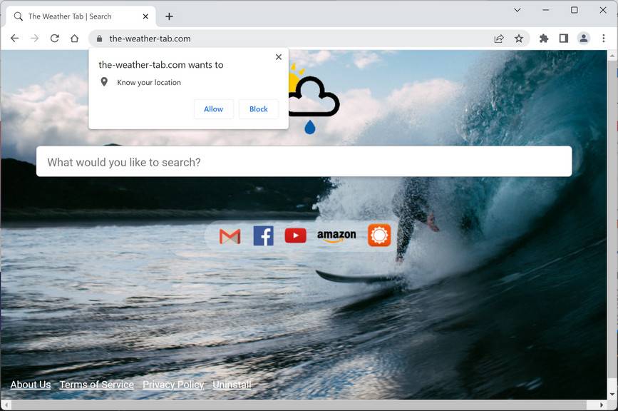 The-weather-tab.com malware