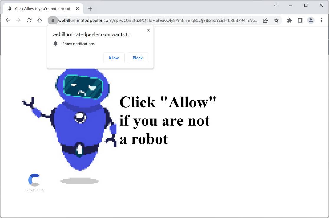Webilluminatedpeeler.com ad