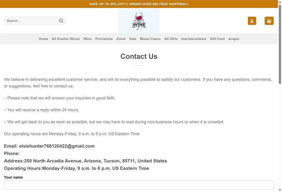 bestlovewine.com scam