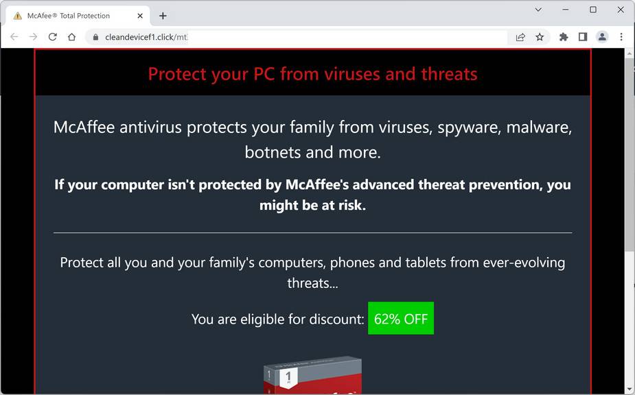 cleandevicef1.click ad