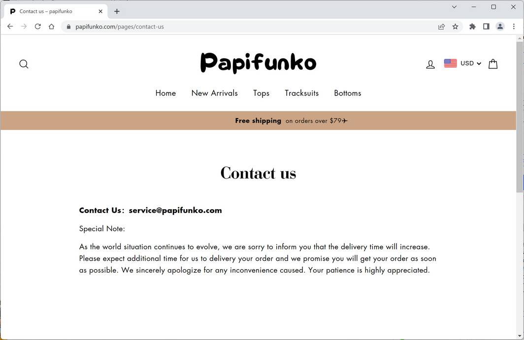 papifunko.com ad