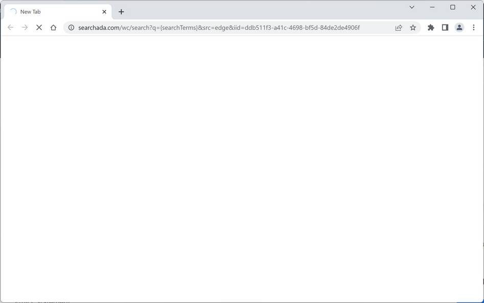 Image: Searchada.com Browser Hijacker